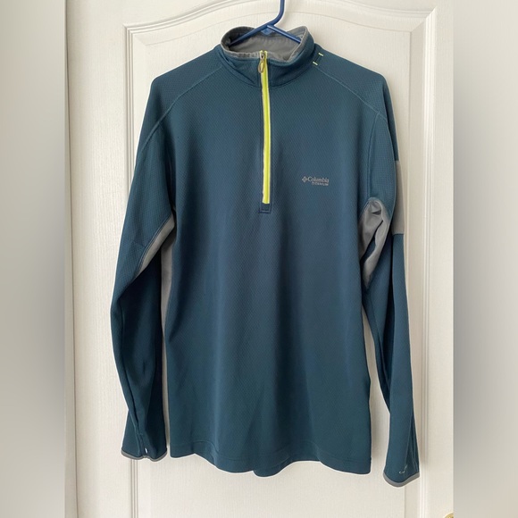 Columbia Titanium. Three-quarter zip up jacket. Men’s size large. - Picture 1 of 12